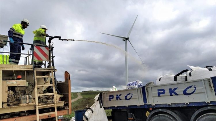 monitoring of wind farms at the north node